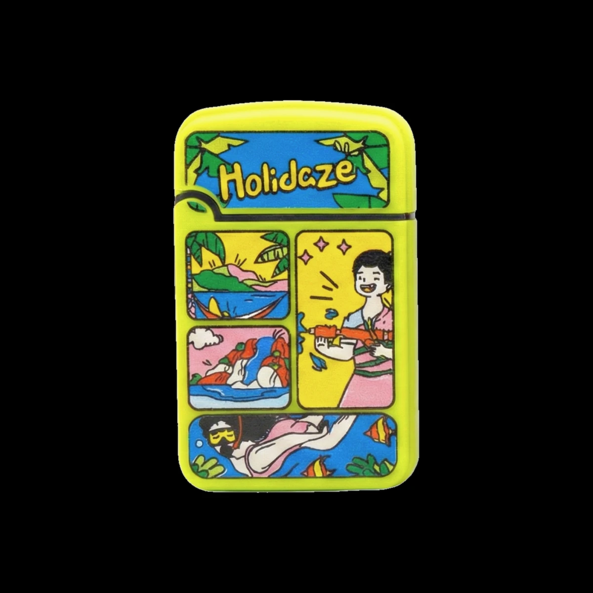 Holidaze × Zengaz Windproof Jet Lighter — Koh Samui Edition cannabis product in the Space Gardens Phuket catalogue