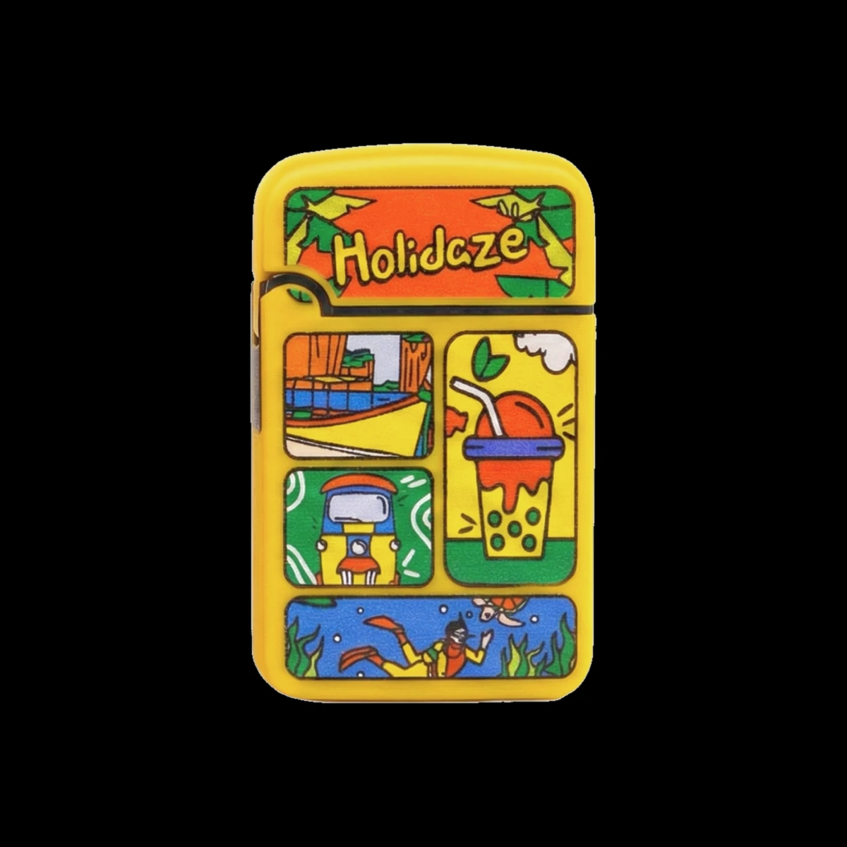 Holidaze × Zengaz Windproof Jet Lighter — Phuket Edition cannabis product in the Space Gardens Phuket catalogue