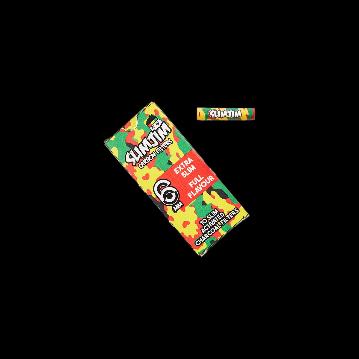 Slimjim Camo Carbon Filters — 6 mm cannabis product in the Space Gardens Phuket catalogue