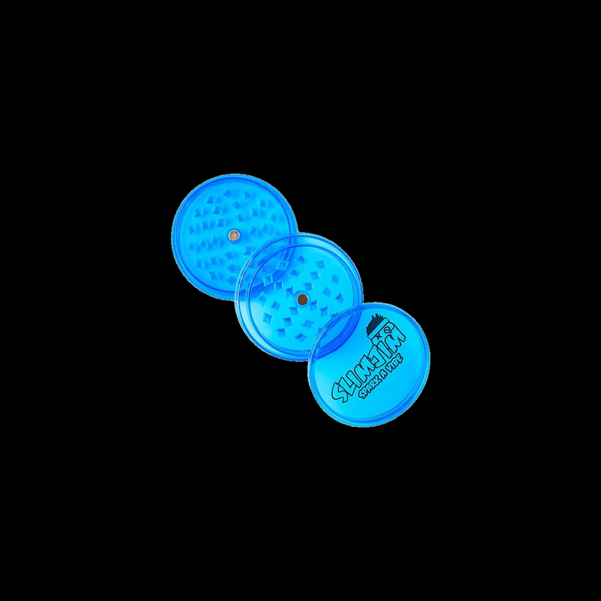 Slimjim Plastic Grinder — 3-piece cannabis product in the Space Gardens Phuket catalogue