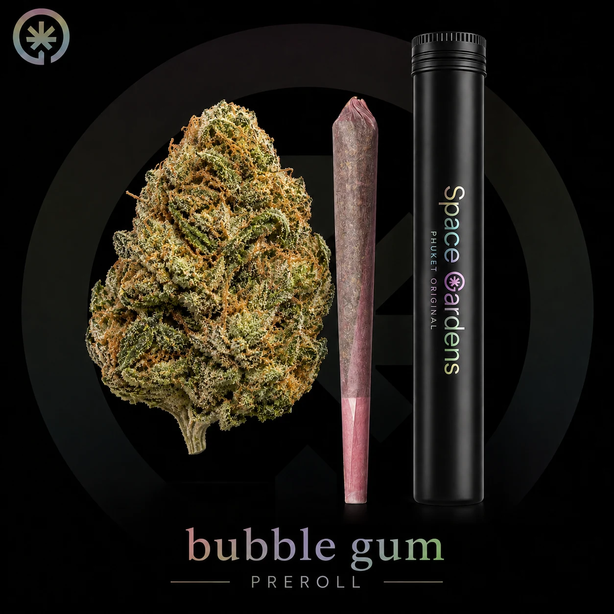 Bubble Gum Cannabis Pre-Roll cannabis product in the Space Gardens Phuket catalogue