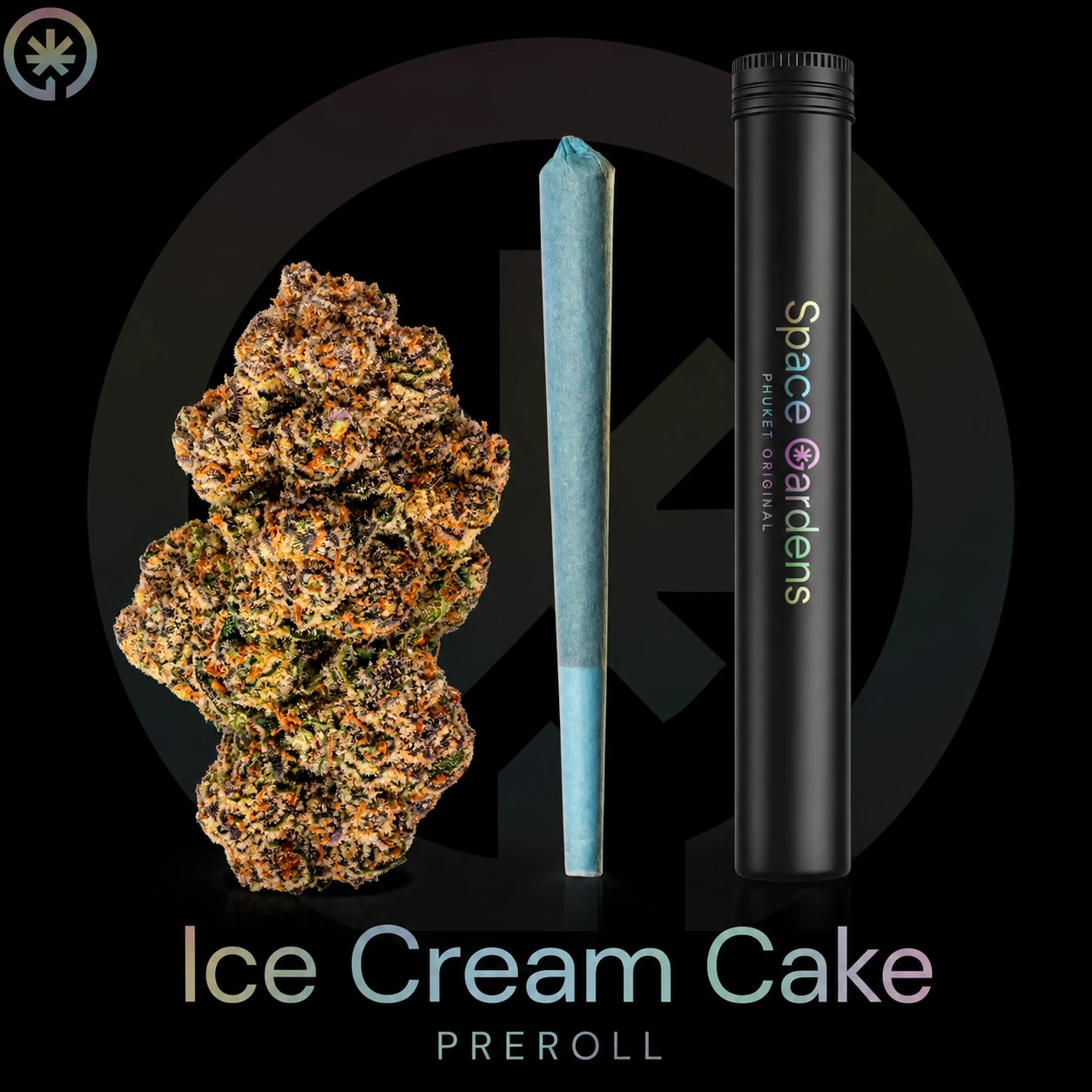 Ice Cream Cake Pre-Roll cannabis product in the Space Gardens Phuket catalogue