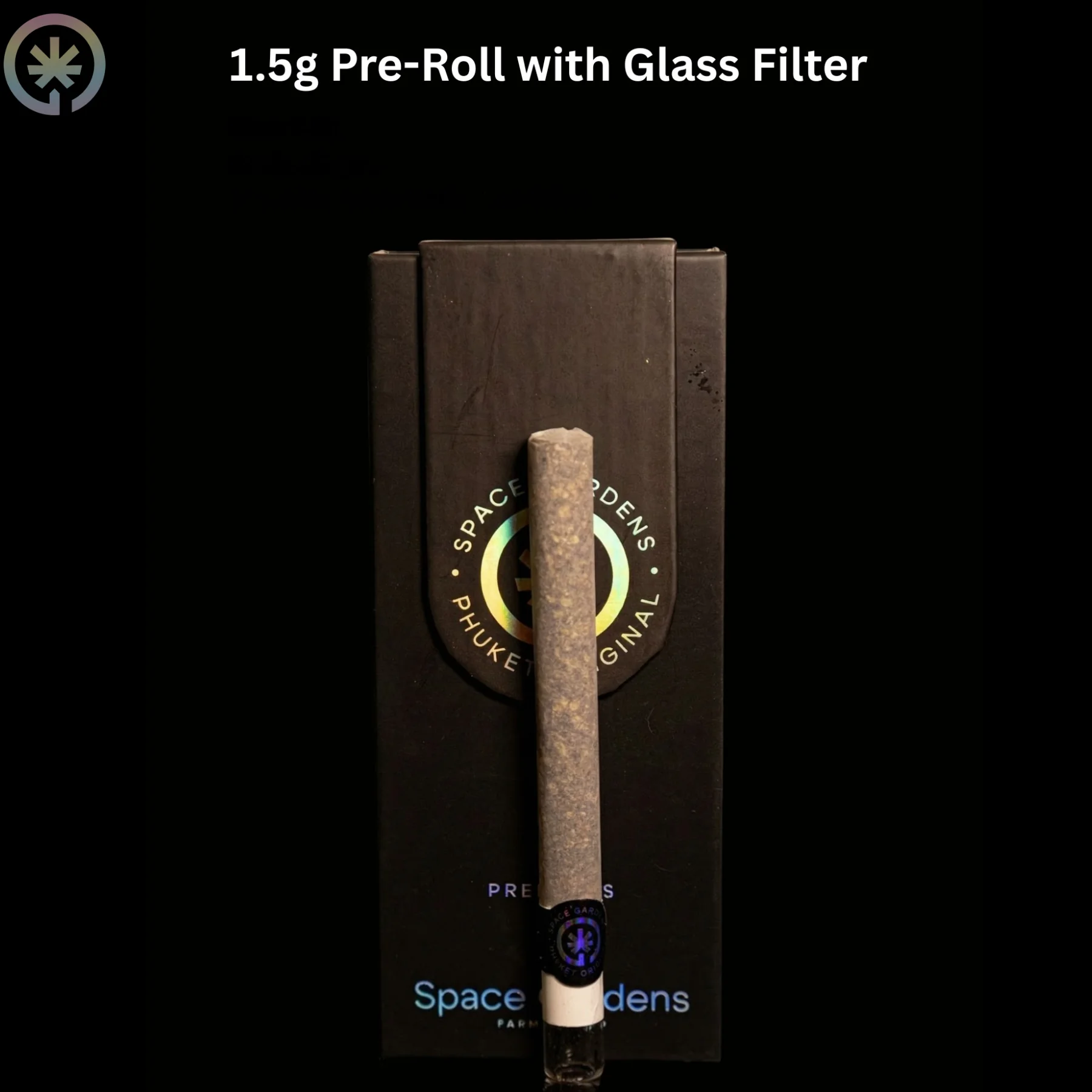 Space Gardens glass-filter pre-roll format in Phuket