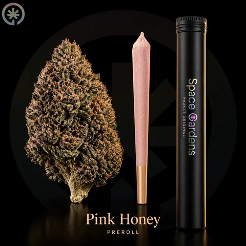 Pink Honey Cannabis Pre-Roll cannabis product in the Space Gardens Phuket catalogue